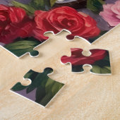 Affenpinscher Dog Valentine's Day ジグソーパズル (側面)