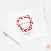 Affenpinscher True Love – ステッカー (封筒)