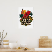 Affiche 212 Maroc ポスター (キッチン)