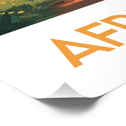 Affiche Afrique du Sud ポスター (コーナー)