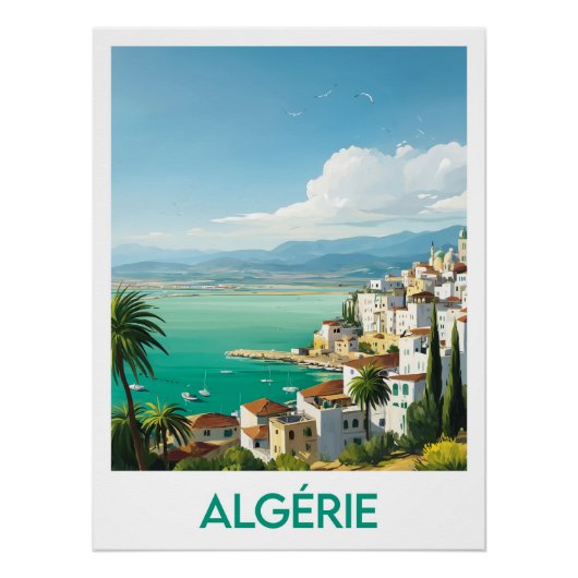 Affiche Algérie ポスター (正面)