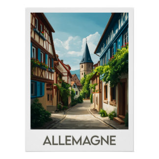 Affiche Allemagne ポスター
