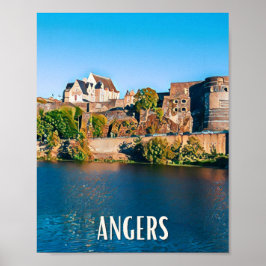 Affiche Angers写真ヴィンテージ ポスター