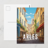 Affiche Arles - France - illustration ポストカード (正面/裏面)