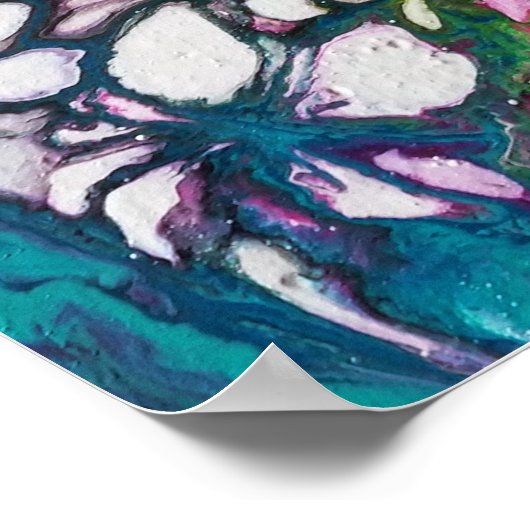 Affiche - Art Abstrait pour décoration murale ポスター (角)