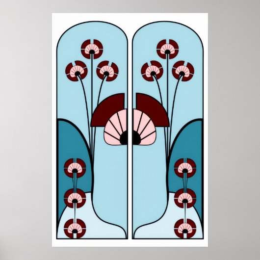 Affiche Art Déco ポスター (正面)