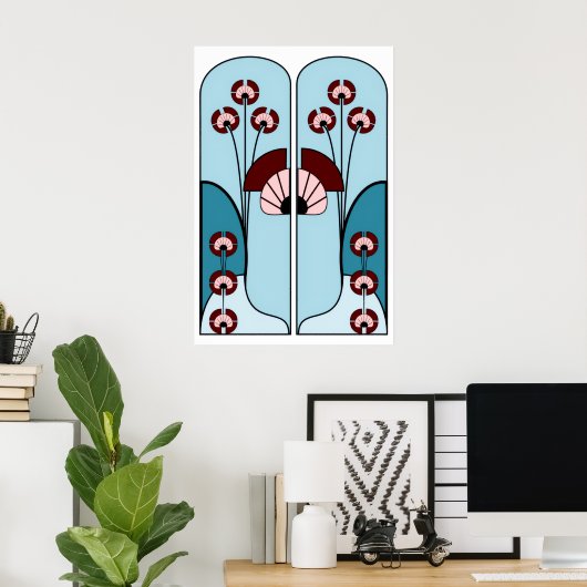 Affiche Art Déco ポスター (ホームオフィス)
