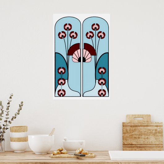 Affiche Art Déco ポスター (キッチン)