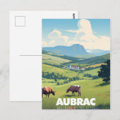 Affiche Aubrac - Auvergne-Rhône-Alpes - France - ポストカード (正面/裏面)