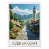 Affiche Azerbaïdjan ポスター (正面)