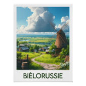 Affiche Biélorussie ポスター (正面)