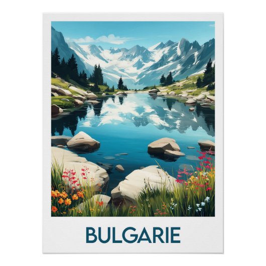 Affiche Bulgarie ポスター (正面)