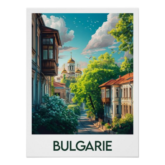 Affiche Bulgarie ポスター (正面)
