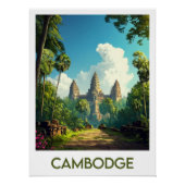 Affiche Cambodge ポスター (正面)