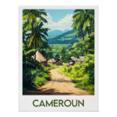 Affiche Cameroun ポスター (正面)