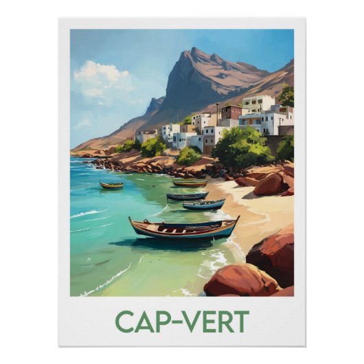 Affiche Cap-Vert ポスター (正面)