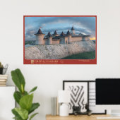 Affiche CHATEAU-GAILLARD – ロック側、夜明け ポスター (ホームオフィス)