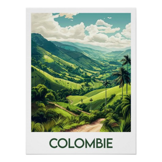 Affiche Colombie ポスター (正面)