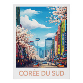 Affiche Corée du Sud ポスター
