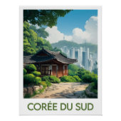 Affiche Corée du Sud ポスター (正面)