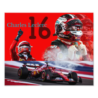 Affiche de Charles Leclerc フォトプリント