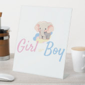 Affiche de Table Gender Reveal  台座サイン (インサイチュ)