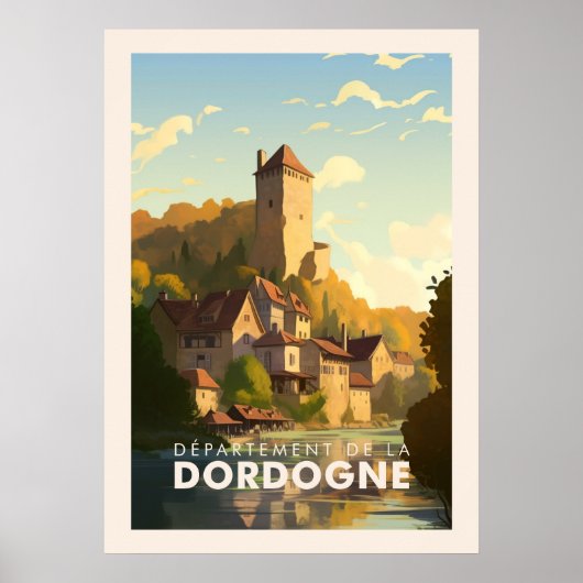 Affiche - Département de la dordogne - 24 ポスター (正面)