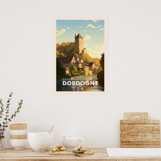 Affiche - Département de la dordogne - 24 ポスター (キッチン)