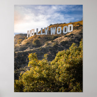 Affiche Dessin panneau Hollywood  ポスター