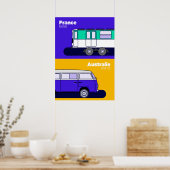 Affiche France - Australie ポスター (キッチン)