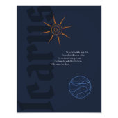 Affiche Icarus フォトプリント (正面)