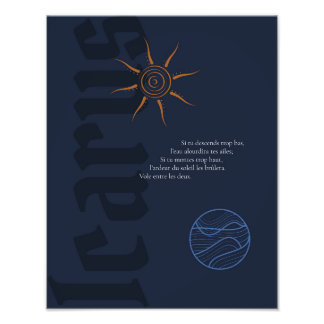 Affiche Icarus フォトプリント