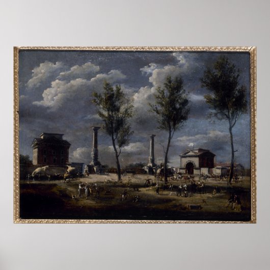 Affiche La barrière du Trône ポスター (正面)