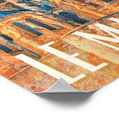 Affiche Le Mans写真ヴィンテージ ポスター (角)