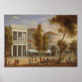 Affiche Le théâtre des Variétés et le passage des ポスター