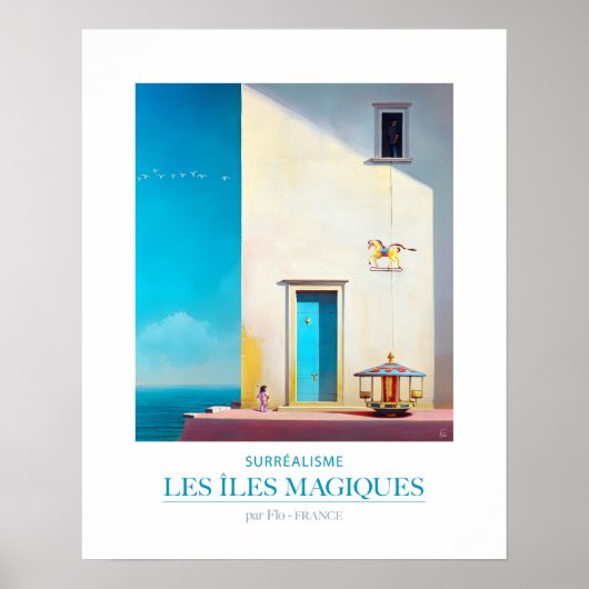 Affiche Les îles magiques-DK835 ポスター (正面)