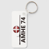 Affiche logo AMHE du 74 キーホルダー (裏面)
