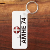 Affiche logo AMHE du 74 キーホルダー (裏面)