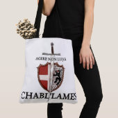 Affiche logo AMHE du 74 トートバッグ (クローズアップ)