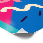 Affiche Memphis Pop : BREAKFAST ポスター (コーナー)