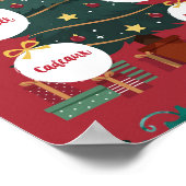 affiche Noël  ポスター (角)