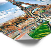 Affiche Paris写真ヴィンテージ ポスター (角)