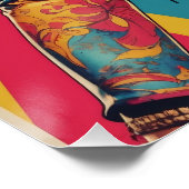 Affiche Pin-up Blonde Pop Art  ポスター (コーナー)