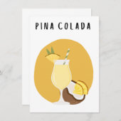 Affiche Pina Colada petit format (正面/裏面)