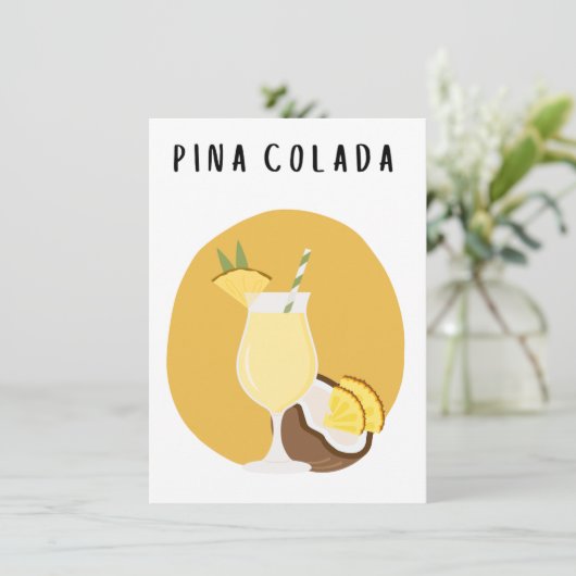 Affiche Pina Colada petit format (スタンド正面)