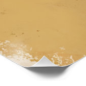 Affiche Pinup aux Cheveux Bleus en Maillot ポスター (コーナー)