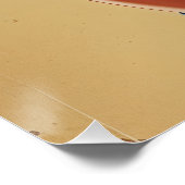 Affiche Pinup aux Cheveux Bleus en Maillot ポスター (コーナー)