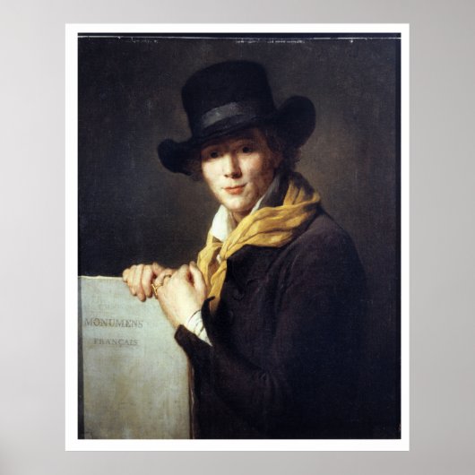 Affiche Portrait d'Alexandre Lenoir ポスター (正面)