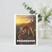 Affiche Rocamadour - France - Département du Lot - ポストカード (スタンド正面)