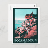 Affiche Rocamadour - Vintage ポストカード (正面/裏面)